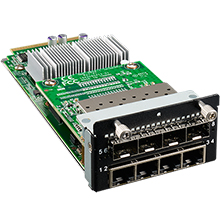 4个端口1GbE铜缆（RJ-45）端口+4个1GbE光纤（SFP）